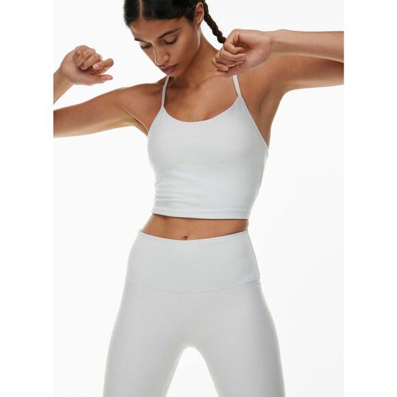 Aritzia Golden Softwhip New Cheeky Hirise Legging - 2 - Heather Cloud White - Picture 3 of 8